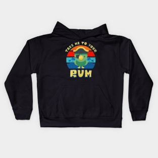 Take Me To Your Rum! Kids Hoodie